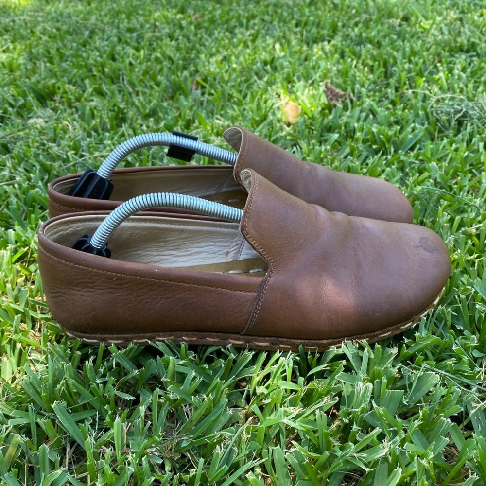 Earthing Harmony Grounding Shoes Brown Leather Handcrafted Womens Size 9 - Picture 3 of 9